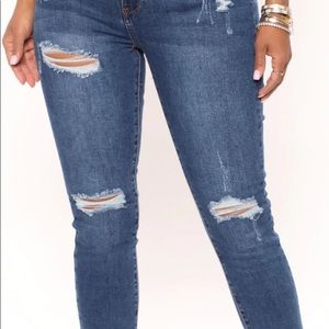 Fashion nova- skinny jeans- very good condition